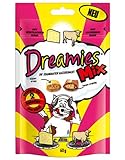 Dreamies Katzensnack Mix mit Käse und Rind 6er Pack (6 x 60g)