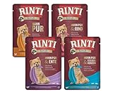 Rinti-Gold 100g (Bundle) Hundefutter | Probierpaket 12x 100g oder 20x 100g Nassfutter für Hunde | im Frischebeutel (12x 100g)