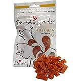 Perrito Huhn Leckerlie, getreidefrei, glutenfrei, weiche Snacks, Leckerlis für ernährungssensible Hunde und Katzen, 50 g Beutel