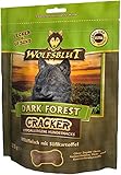 Wolfsblut | Dark Forest Cracker | 225 g | Wild | Snack | Hundefutter | Getreidefrei