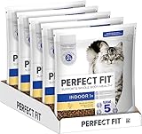PERFECT FIT Indoor Adult Trockenfutter für erwachsene Katzen ab 1 Jahr - Huhn, 1,4 kg (5 Beutel)