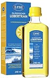 LYSI ISLÄNDISCHER LEBERTRAN mit den Vitaminen A, D und E, Zitronengeschmack, 240ml, von höchster Qualität für ein gestärktes Immunsystem
