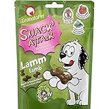 GranataPet Snack' Attack Lamm, Hundeleckerli ohne Getreide & ohne Zuckerzusätze, Belohnung für verspielte Vierbeiner, Leckerchen für Hunde, weicher Hundesnack, 100 g