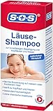 SOS Läuse Shampoo | Beseitigung von Nissen + Kopfläuse | mit natürlichem Wirkstoff für Kinder ab 3 J. + Erwachsene | Läusemittel Haare | 1x100ml …