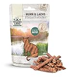 Wildes Land - Fleischsticks Huhn & Lachs - 9 x 50 g - Snack - Katzensnack