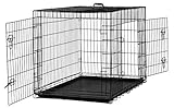 MYPETS® X-Treme Safe Hundegitterbox mit Bodenwanne für innen & außen (S= 61x46x51 cm)