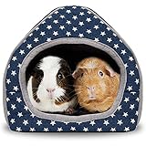 RANYPET Meerschweinchen Betthöhle Gemütliches Hamsterhaus Großes Versteck für Zwergkaninchen Igel Bartagamen Winternest Hamsterkäfig Zubehör