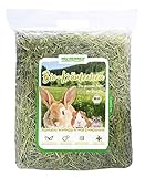 Heu-Heinrich® 4 x 1kg Bio - Bergwiesen - Kräuterheu aus dem Naturpark Thüringer Wald für Kaninchen Meerschweinchen Nager