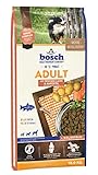 bosch HPC Adult mit frischem Lachs & Kartoffel | Hundetrockenfutter für ausgewachsene Hunde aller Rassen | 1 x 15 kg