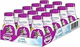 Whiskas Katzenmilch für Kätzchen ab 6 Wochen, 15 Flaschen, 15x200ml – Leckerer Snack für eine glückliche Katze, laktosereduziert und leicht verdaulich,3 l (1er Pack)