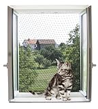 Kerbl Pet Katzenschutznetz, transparent, 2 x 3 m