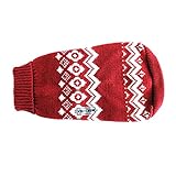 Wolters Norweger Pullover 35cm rot/weiss