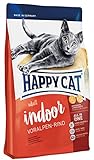 Happy Cat Indoor Adult Voralpen-Rind, 1er Pack (1 x 1.4 kg)