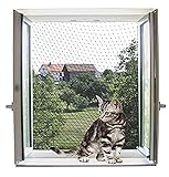 Kerbl Pet Katzenschutznetz, transparent, 4 x 3 m