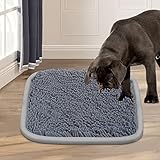 Bakumon Schnüffelteppich Hunde Hundespielzeug Intelligenz,Schnüffelmatte für Hunde Großer Mittelgroßer Kleine Rassen,Maschinen waschbar,rutschfest,dauerhaft(21'x 16')