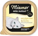 Miamor Milde Mahlzeit Geflügel Pur & Huhn 16 x 100g