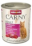 animonda Carny Katzenfutter, Nassfutter für ausgewachsene Katzen, Unisex-Adult, Multifleisch Cocktail, 800 g (6er Pack)